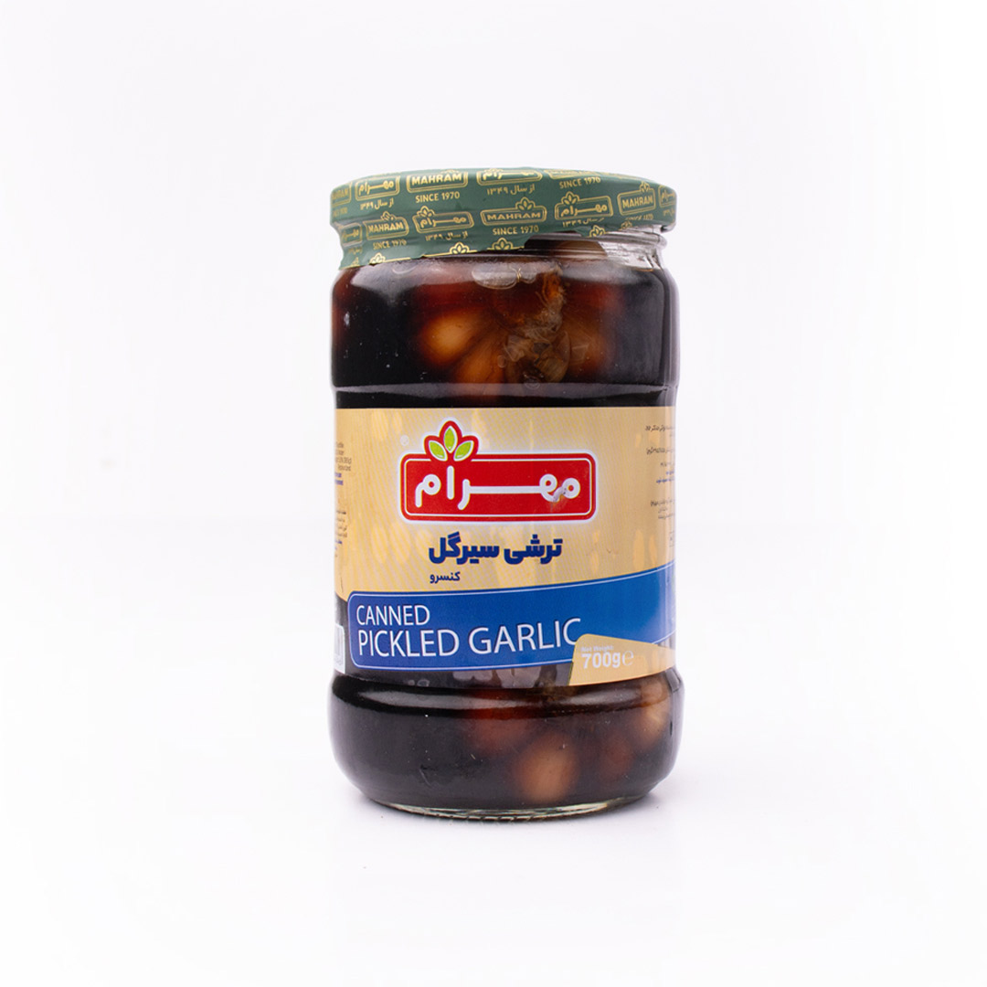کنسرو ترشی سیرگل مهرام